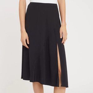 Cuyana Silk Asymmetrical Skirt